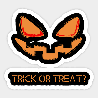 Trick or Treat? Sticker